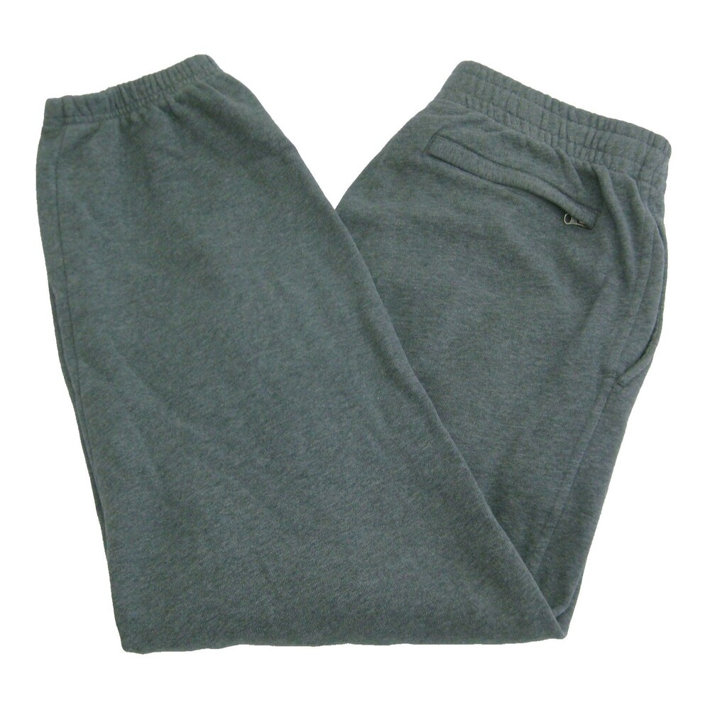 FILA Jogger Pants Men's Medium Gray Athletic Sweatpants 3 Pockets Drawstring
